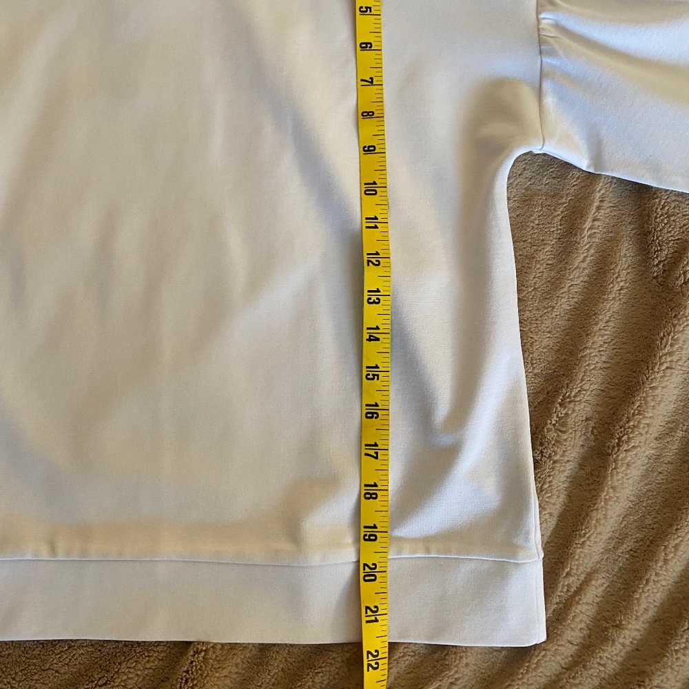 Ann Taylor classic white top - size Petite Small - New with tags - Picture 5 of 7